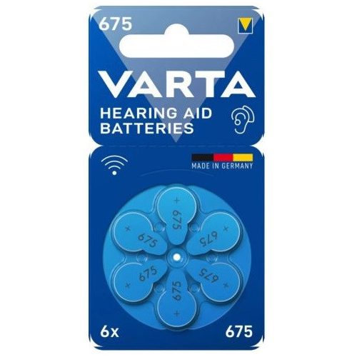 VARTA V675/6BP PR675 PR44 hallókészülék elem