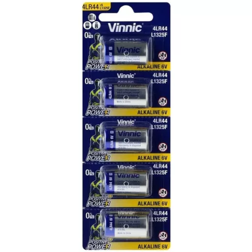 VINNIC 4LR44 A544 Alkaline 6V elektromos kutyanyakörv elem