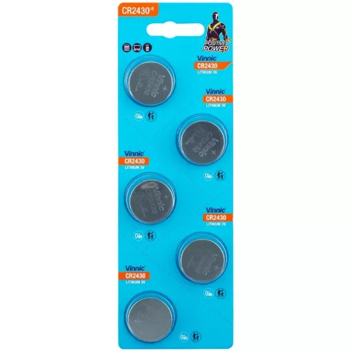 VINNIC CR2430 3V Lithium gombelem