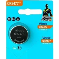 VINNIC CR2477 3V Lithium gombelem