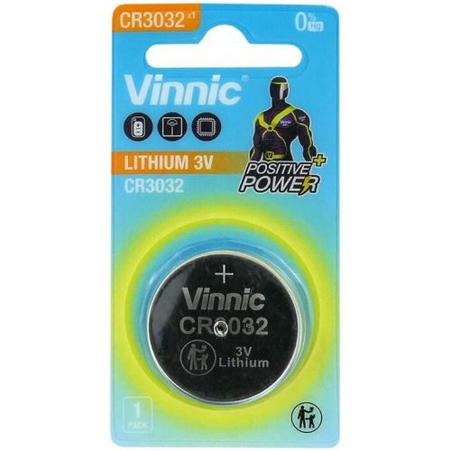 VINNIC CR3032 3V Lithium gombelem