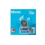 VINNIC LR60 AG1 164A LR621 G1 1,5V alkáli gombelem bl/10