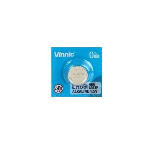 VINNIC LR69 AG6 171 LR921 1,5V alkáli gombelem bl/10