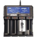   Xtar DRAGON VP4 Plus 1,2V/3,6V/3,7V Ni-Mh/Li-ion akkumulátor töltő