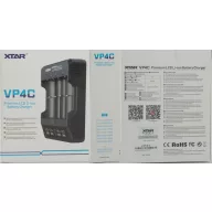 Xtar VP4C 3,6V/3,7V Li-ion akkumulátor töltő