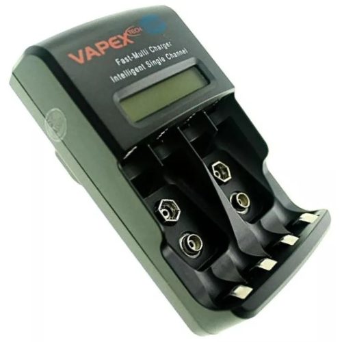 Vapex VT800 AA AAA 9V intelligens elem akkumulátor töltő