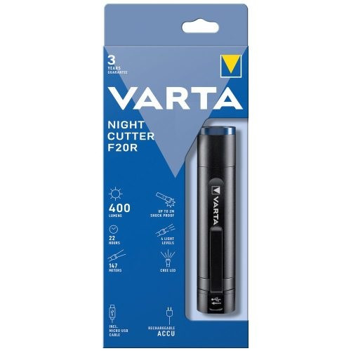 VARTA NIGHT CUTTER F20R 18900 Led elemlámpa