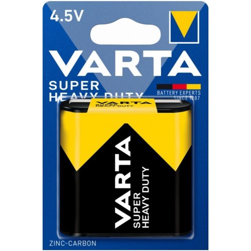 Varta Super Heavy Duty 3R12/1BP 2012 4,5V féltartós elem