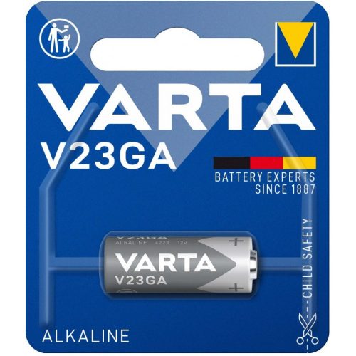 Varta V23GA 23A A23 Alkaline 12V autó távirányító elem