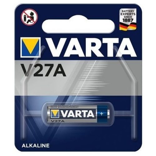 Varta V27A A27 4227 12V autó távirányító elem