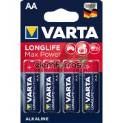 Varta LONGLIFE Max Power LR6/4BP 4706 AA tartós ceruza elem