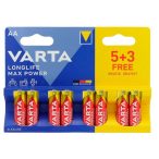 Varta LONGLIFE Max Power LR6/8BP 4706 AA tartós ceruza elem