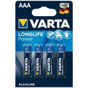 Varta LONGLIFE Power LR03/4BP 4903 AAA tartós mikro elem