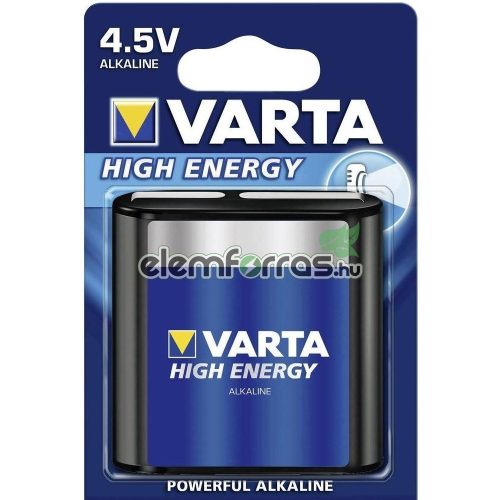 Varta Longlife Power HIGH ENRGY 4,5V 3LR12 lapos elem