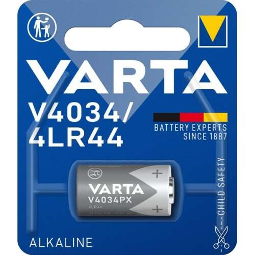 Varta V4034PX 4LR44 A544 tartós 6V elem