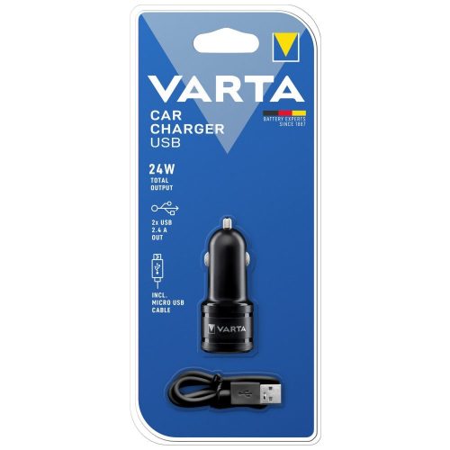 VARTA USB Car Charger autós töltő - 57931 