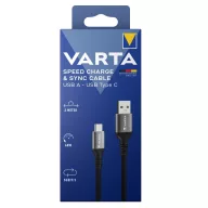   VARTA USB A – USB C 57935 töltő és szinkronizációs adatkábel