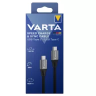   VARTA töltő és szinkronizációs kábel USB C – USB C - 57936 