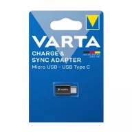    VARTA töltő és szinkronizációs adapter (mikro USB-ről USB Type C-re) 57945 