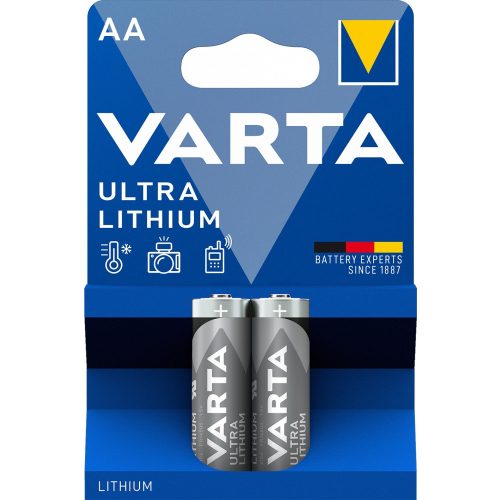 Varta ULTRA L91/2 6106 1,5V AA ceruza Lithium elem