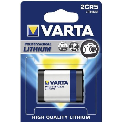Varta 2CR5 Photo Lithium 6V elem
