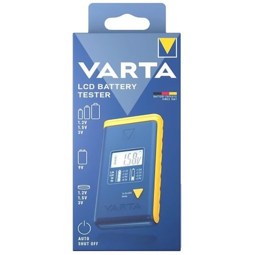 Varta 893 LCD univerzális elemteszter