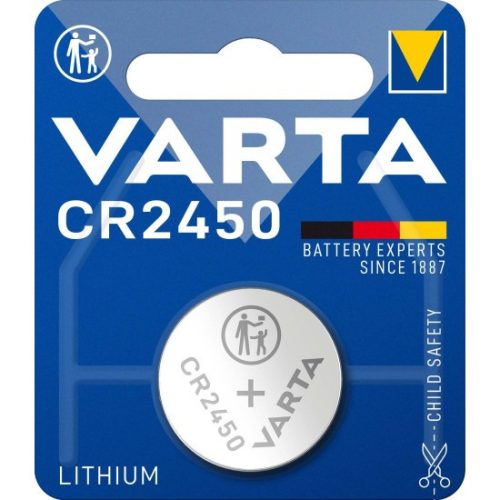 Varta CR2450/1BP 6450 3V Lithium gombelem
