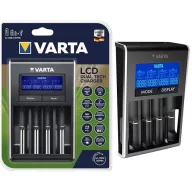   Varta LCD Dual Tech Charger 57676 3,6V/3,7V/1,2V AA Ceruza AAA Mikro elem töltő