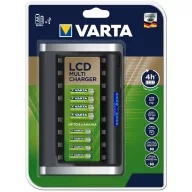   Varta LCD Multi Charger 57681 8 AA Ceruza AAA Mikro elem töltő