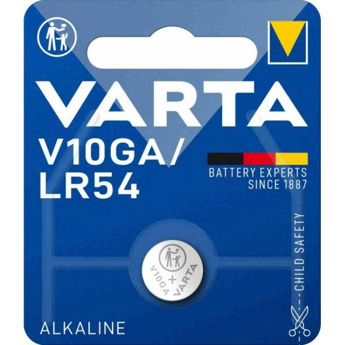 Varta V10GA,LR54 alkáli gombelem (1130) bl/1