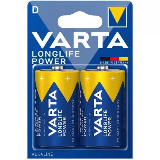 Varta LONGLIFE Power Alkaline LR20/2 4920 1,5V tartós D góliát elem