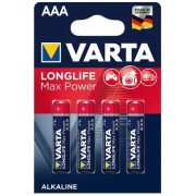 Varta LONGLIFE Max Power LR03/4BP 4703 AAA tartós mikro elem