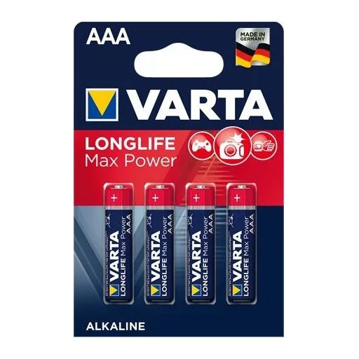 Varta LONGLIFE Max Power Alkaline LR03/4 4703 1,5V tartós AAA mikro elem