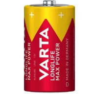   VARTA LONGLIFE Max Power Alkaline LR20/2 4720 1,5V tartós D góliát elem