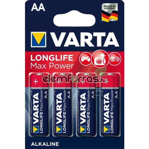 Varta LONGLIFE Max Power Alkaline LR6/4 4706 1,5V tartós AA ceruza elem
