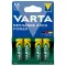 Varta RECHARGE ACCU Power 1350mAh HR6/4 56746 1,2V NiMh tölthető AA ceruza elem