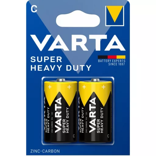 Varta Super Heavy Duty R14/2BP 2014 1,5V féltartós C baby elem