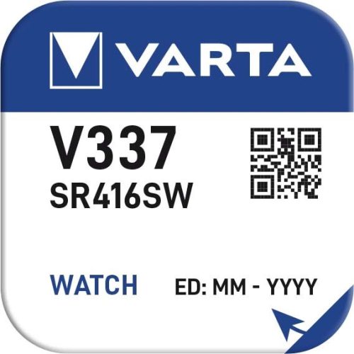 VARTA V337 óraelem BL1 - SR416SW 