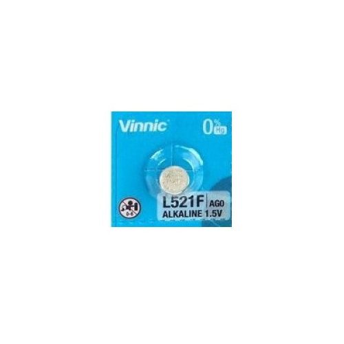 VINNIC L521F AG0 179 1,5V alkáli gombelem bl/10