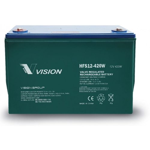  Vision HFS12-420W X 12V 120Ah zárt ólomsavas akkumulátor