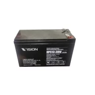 Vision 12V 7Ah HPS12-28W F2 Highrate zárt ólomsavas zselés akkumulátor