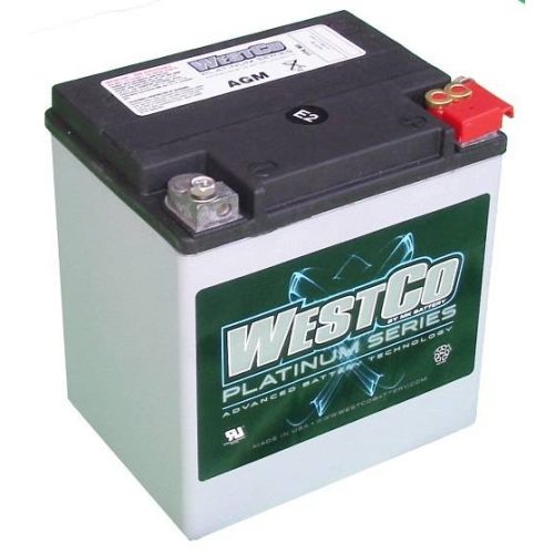  Westco WCP30 12V 26Ah Jobb+ Motor AGM Akkumulátor 