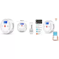 Wifi Füst és Szénmonoxid érzékelő 