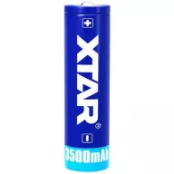 18650 3500mAh 10A PCB KÚPOS XTAR 3,6V Li-ion akkumulátor
