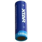   XTAR 21700 3,6V 4900mAh 3,7A védelemmel ellátott Li-ion akkumulátor