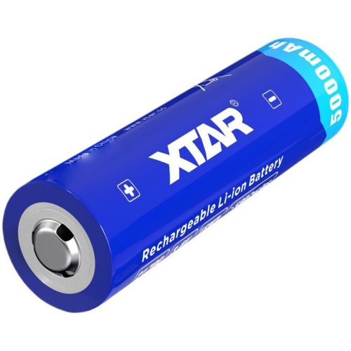 XTAR 21700 3,6V 5000mAh 10A védelemmel ellátott újratölthető Li-ion akkumulátor