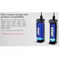 Xtar MC1 Plus 3,6V/3,7V Li-ion akkumulátor töltő