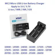 Xtar MC2 3,6V/3,7V Li-ion akkumulátor töltő