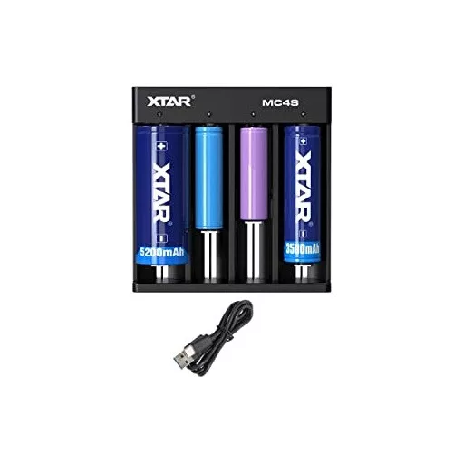 Xtar MC4S 1,2V/3,6V/3,7V Ni-Mh/Li-ion akkumulátor töltő