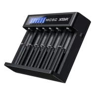   Xtar MC6C 1,2V/3,6V/3,7V Li-ion és Ni-Mh akkumulátor töltő